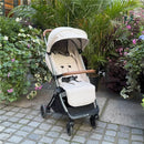 Primo Passi - Icon Travel Stroller Special Edition, Chrome Frame/Beige Image 6