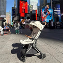 Primo Passi - Icon Travel Stroller Special Edition, Chrome Frame/Beige Image 7