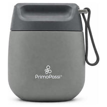 Primo Passi 12 oz Insulated Food Jar for Kids & Babies, Grey Image 1