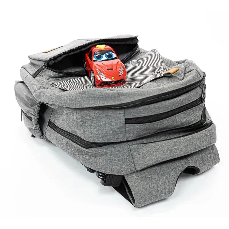 Primo Passi - PerTutti Baby Diaper Bag Backpack, Black Melange Image 12