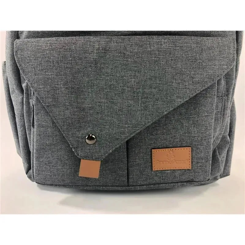Primo Passi - PerTutti Baby Diaper Bag Backpack, Black Melange Image 3
