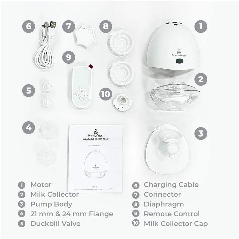 Primo Passi - Single Electric Hand-Free Breast Pump Image 7