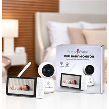 Primo Passi - Smart Wi-Fi Baby Monitor with 5” HD Screen, Night Vision & App Access