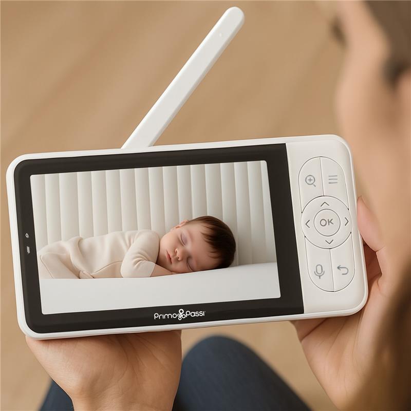 Primo Passi - Smart Wi-Fi Baby Monitor with 5” HD Screen, Night Vision & App Access Image 6