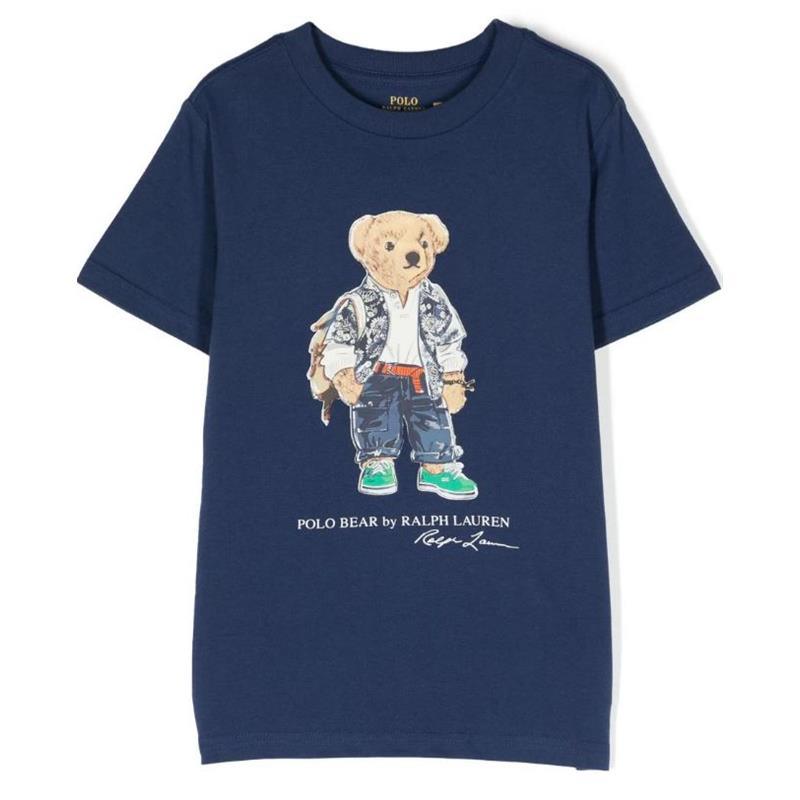 Camisa Infantil Polo Ralph Lauren Bear Cruise Navy – Babytunes