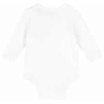 Ralph Lauren Baby - Long-Sleeve Crewneck Bodysuit, White Image 2
