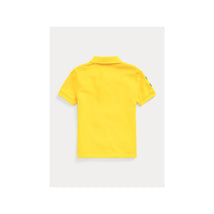 Ralph Lauren - Short-Sleeve Big Pony Mesh Polo Racing Yellow Image 3