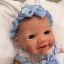 Reborn Baby Doll - Full Silicone Body Preemie Baby Image 3