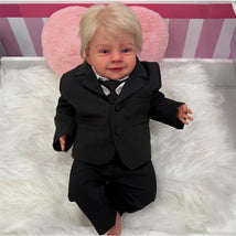 Reborn Baby Doll - White Vinyl, Donald Image 2