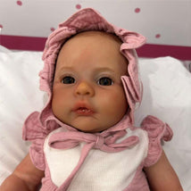 Reborn Baby Doll - White Vinyl, Jocy Image 1