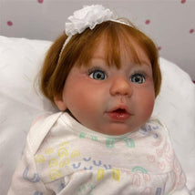 Reborn Baby Doll - White Vinyl, Kylin Image 1