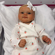 Reborn Baby Doll - White Vinyl Marnie Image 1