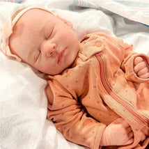 Reborn Baby Dolls - White Vinyl, Marnie Asleep Image 2