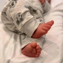 Reborn Baby Doll - White Vinyl, Michael Image 2