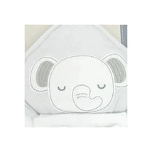 Rene Rofe Hooded Tower & Washcloth Set Elephant Image 2