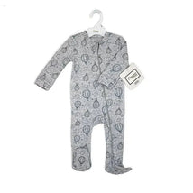 Rose Textiles - 100% Organic Heather Hot Air Balloon Sleeper, Grey Image 2