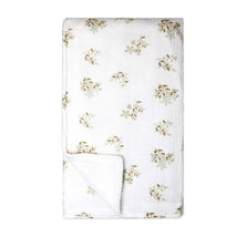 Rose Textiles - 2 Layer Muslin Blanket Tan Folliage Image 1