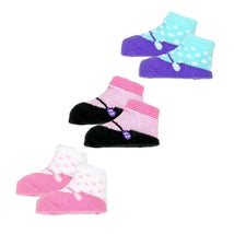 Rose Textiles - 3 Pairs Crew Sock, Maryjane Shoes Image 1