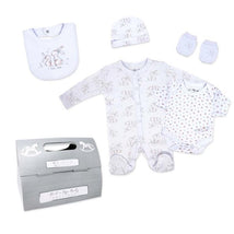 Rose Textiles - 5Pk Baby Girls Mesh Bag Set Bunny Image 1