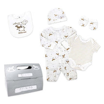 Rose Textiles - 5Pk Baby Neutral Mesh Bag Set, Lamb Image 1