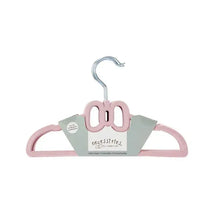 Rose Textiles - Baby Velvet Hangers - Rose Bow 10 units Image 1