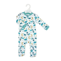 Rose Textiles - Boy Interlock Coverall, Dino Image 2