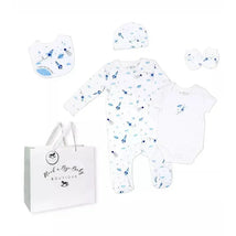 Rose Textiles - Boys 5 Piece Mesh Bag Set, Rocket Image 1