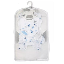 Rose Textiles - Boys 5 Piece Mesh Bag Set, Rocket Image 2