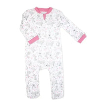 Rose Textiles - Girls Interlock Coveral, Bunnies Image 1