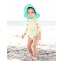 Rufflebutts - Island Blue Swim Hat Image 2