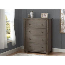 Serta Langley 4-Drawer Chest, Rustic Grey Image 3
