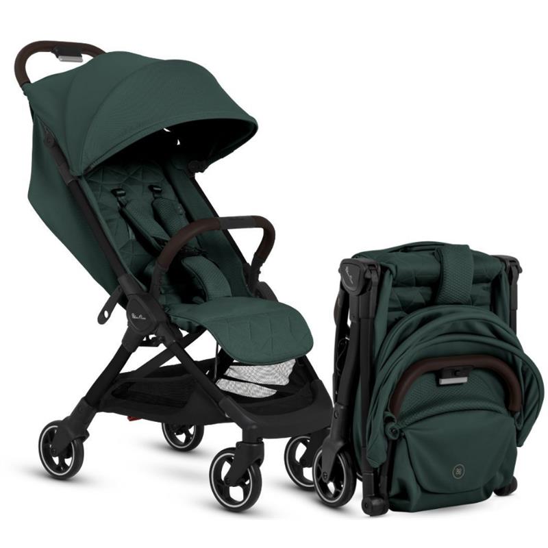 Silver Cross - Clic Lightweight Stroller, Conifer (Green) Image 1