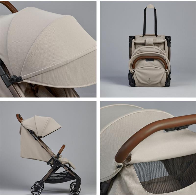 Silver Cross - Clic Lightweight Stroller, Latte Image 7