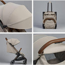 Silver Cross - Clic Lightweight Stroller, Latte Image 7