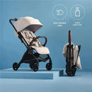 Silver Cross - Jet 5 Lightweight Stroller Almond White Image 4