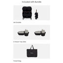 Silver Cross - Jet Lightweight Double Stroller + Essentials Bundle, Black Image 2