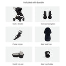 Silver Cross - Reef 2 Multi-terrain Modular Stroller and Accessory Bundle, Espresso Image 4