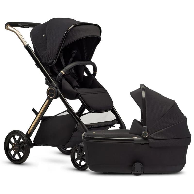 Silver Cross - Reef 2 Multi-terrain Modular Stroller + Bassinet Bundle, Espresso (Special Edition) Image 1
