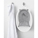 Skip Hop - Baby Bath Tub, 3-Stage Smart Sling Tub, Moby, White Image 8