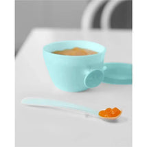 Skip Hop - Baby Feeding Mealtime Set, Teal and Grey Image 2