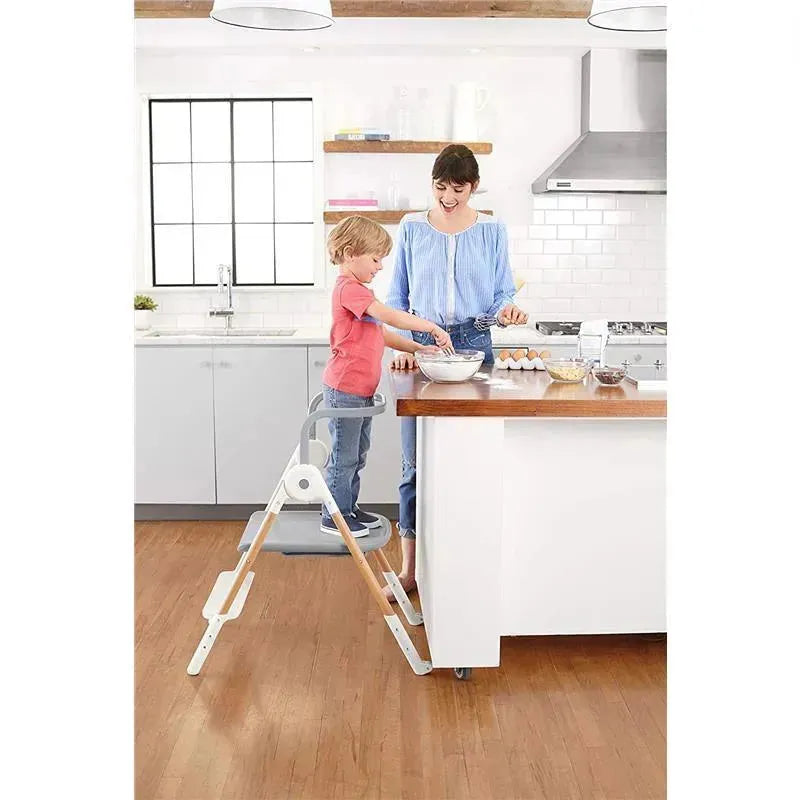 Skip Hop - Sit-to-Step Convertible High Chair, Grey Image 7