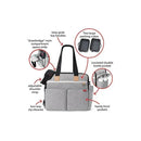 Skip Hop - Duo Weekender Diaper Bag, Grey Image 4
