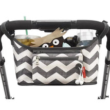 Skip Hop Grab and Go Stroller Organizer, Chevron Image 1