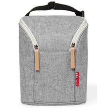 Skip Hop - Grab & Go Double Bottle Bag, Grey Melange Image 1