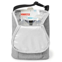 Skip Hop - Grab & Go Double Bottle Bag, Grey Melange Image 2