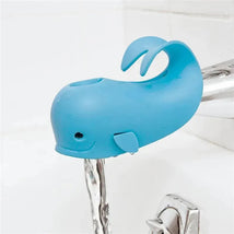 Skip Hop - Baby Bath Spout Cover, Universal Fit, Moby, Blue Image 2