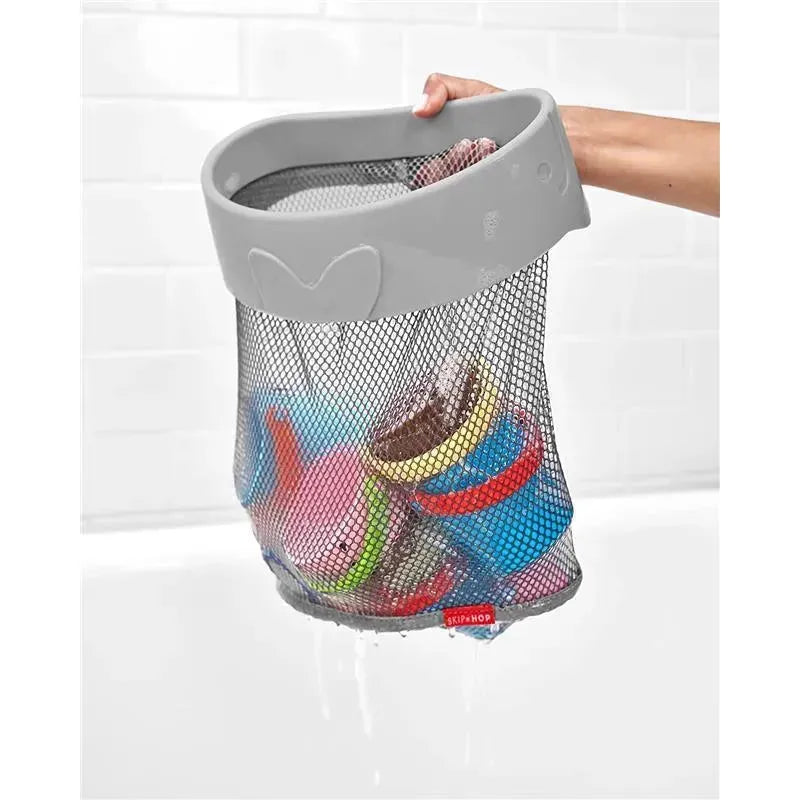Skip Hop - Moby Hanging Bath Toy Organizer Scoop, Grey Image 2