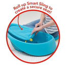 Skip Hop - Baby Bath Tub, 3-Stage Smart Sling Tub, Moby, Blue Image 7