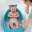 Skip Hop - Baby Bath Tub, 3-Stage Smart Sling Tub, Moby, Blue Image 12