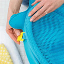 Skip Hop - Baby Bath Tub, 3-Stage Smart Sling Tub, Moby, Blue Image 2